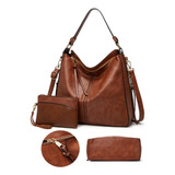 Nuevo Conjunto De Bolsos Para Mujer Tote Bag + Wallet