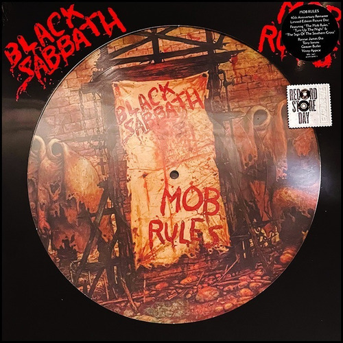 Black Sabbath Lp Mob Rules Vinil Picture Rsd 2021