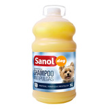 Shampoo Antipulgas Para Cachorro Sanol Dog 5 Litros