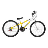 Bicicleta Rebaixada Aro 26 Ultra Bikes Bicolor C/ 18 Marchas