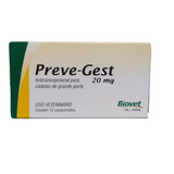 Kit Preve-gest Biovet 20mg C/ 12 Comprimidos C/ 5 Unidades