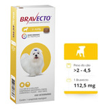 Bravecto Comprimido Para Cães De 2 A 4,5kg Envio Imediato