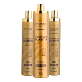 Kit Escova Progressiva Sem Formol Com Shampoos Anti Residuo