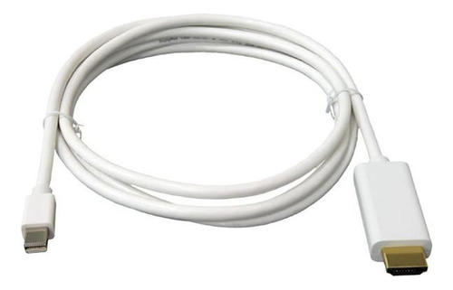 Cable Thunderbolt Mini Displayport A Hdmi 1.8m Display Port Color Blanco
