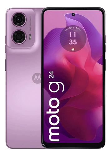 Celular Motorola Moto G24 4+256gb Lila