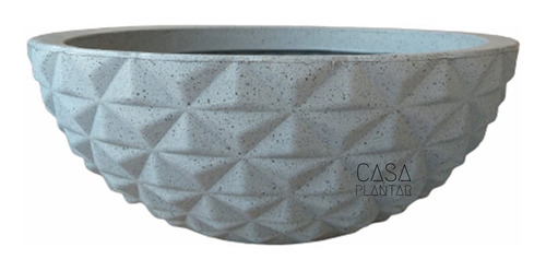 Vaso De Planta Decorativo Bacia Diamante 15x45 - 2 Unidades