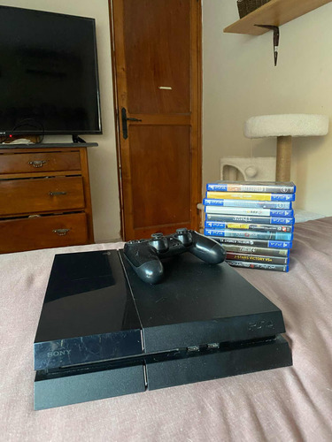 Ps4 Usado + 11 Juegos + 2 Controles + Cable Hdmi