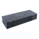 8 Puertos Hdmi Kvm Switcher 8 En 1 Out Hdmi Usb Switch