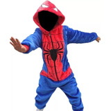 Pijama Enteriza Spiderman Niños, Envio Rapido