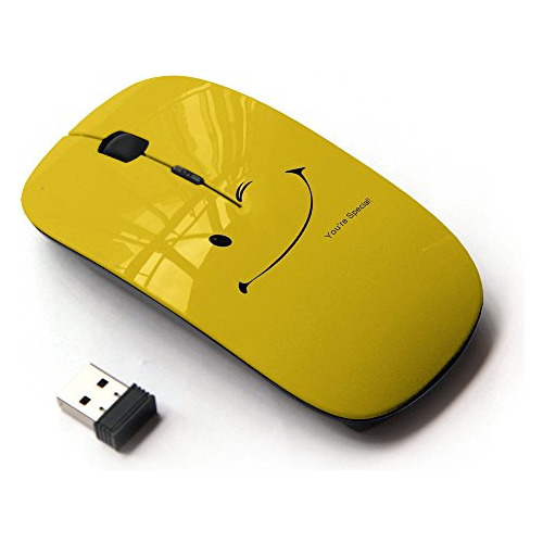 Ratón Inalámbrico Koolmouse [óptico] De 2,4 G [bonito Sonrie