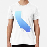 Remera Pretty Blue Periwinkle Gradient California Algodon Pr