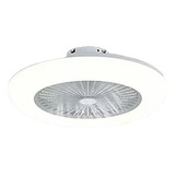 Ventilador De Techo Megaluz Wf60027 Blanco, 12  De Diámetro 