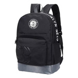 Mochila Basquet Nba Deportiva Urbana Equipo Bolsillo Frontal Color Negro Diseño De La Tela Brooklyn