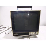 Televisor Sony Antiguo 10 Vintage Retro Blanco Y Negro