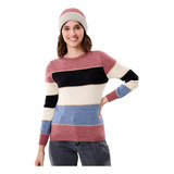 Sweter Mujer Cuello Redondo Mauro Sergio