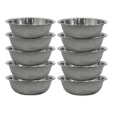 10 Tigela/bacia Bowl Inox Tradicional