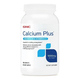 Gnc I Calcium Plus® Magnesium & D-3 I 1000mg I 180 Capsules