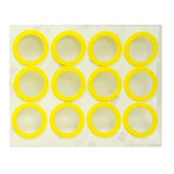 Magicyoyo Yoyó Silicon Respuesta Pads- Yellow- Conjunto De 1