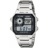 Reloj Casio Ae 1200whd Temporiza Calendar Original Garantía