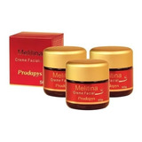 Kit 3 Melitina Creme Facial 50g Prodapys - Botox Natural