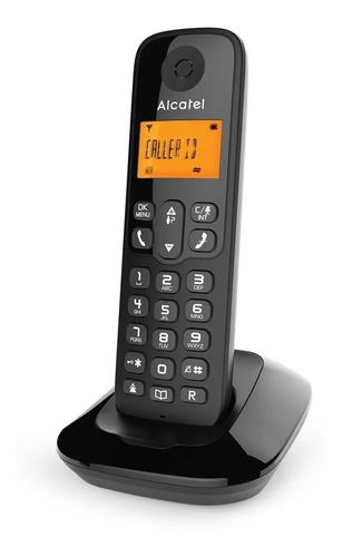 Telefono Alcatel E355 Inalambrico Identificador Negro