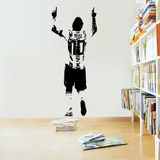  Vinilo Decorativo Autoadhesivo - Messi Argentina 170x70 