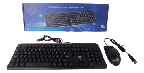 Combo Teclado Y Mouse De Cable Usb, Keywin