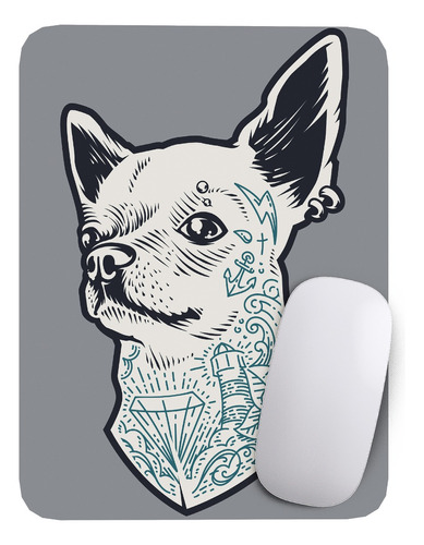 Mouse Pad Perro Pet Lover Chihuahua 17cm X 21cm D4
