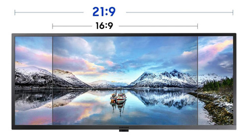  Monitor Samsung 34 21:9 Gamer 75hz Tela Divid. Suporte Vivo