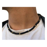 Collar Black Shine Golden