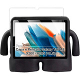 Capa Silicone Tablet P/ Samsung Taba8 X200x205 10.5 Pelicula
