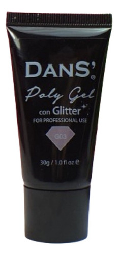 (30grs) G03 - Polygel Con Glitter - Dans