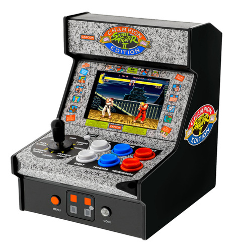 Micro Arcade Retro Street Fighter Il  Empaque Dañado