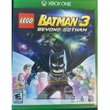 Jogo Lego Batman 3 Beyond Gotham Dvd Xbox One Mídia Física