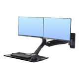 Workstation North Bayou Mc 40-2a Para 2  Monitores Teclado