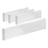 4 Pzs Separadores De Cajones Organizador Ajustable 27-47cm