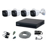 Kit Cctv 4 Camaras 1080  Microfono Wizsense 500gb Utp 