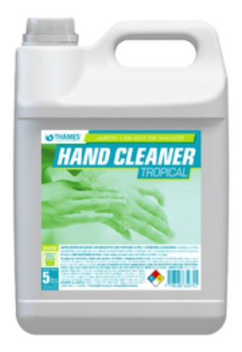 Jabón Líquido Para Manos 5 Lts. Hand Cleaner Tropical 
