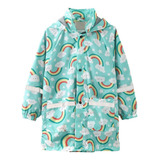 Chaqueta Impermeable For Niños Con Estampado Lindo De