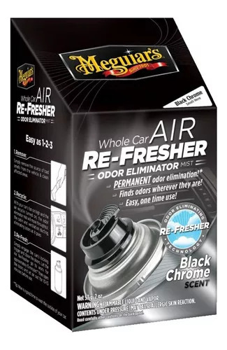 Tratamiento Meguiars Whole Car Air Re- Fresher Black Chrome 