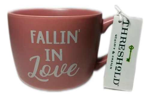 Mug Tazón  Falling Un Love  Importado Threshold Original 