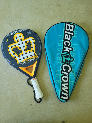 Paleta De Padel Black Crown Grizzly Control