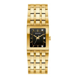 Relógio Feminino Bulova 97p167 Dourado 21mm Resistente Água