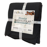 Manta Polar Sherpa Termica Soft Touch 127x152cm Doral