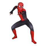 Adultos Spiderman Traje De Cosplay Medias Rojo Azul Disfraz