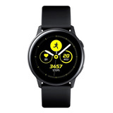 Samsung Galaxy Watch Active (bluetooth) Sport 1.1  Caja 40mm De  Aluminio  Negra, Malla  Negra De  Fluoroelastómero Sm-r500