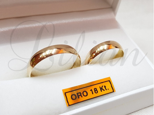 Alianzas Oro 18k Casamiento Compromiso 5 Gramos Par