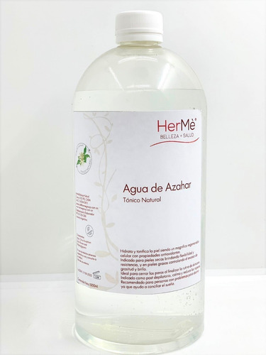  Agua De Azahar Tónico Natural X 1 Lt.