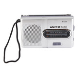 Radio Fm Am, Altavoz Largo De 5 W, Bolsillo Portátil Durader