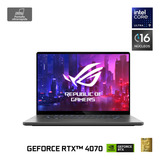 Notebook Gamer Rog Zephyrus G16 Intel® Core Ultra 9 De 16 Núcleos Nvidia Geforce Rtx 4070 32gb 1tb Ssd 240hz Oled Gu605mi-qr118w